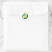 Autocollant Time Is Running Out (Sac)