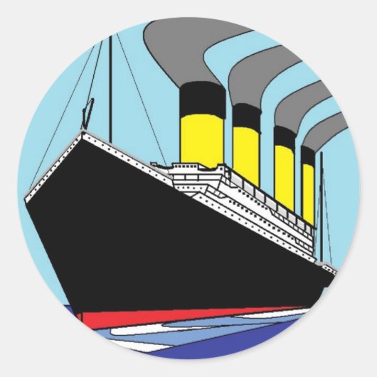 Autocollant Titanic (Devant)