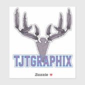 Autocollant TJTGRAPHIX (Feuille)