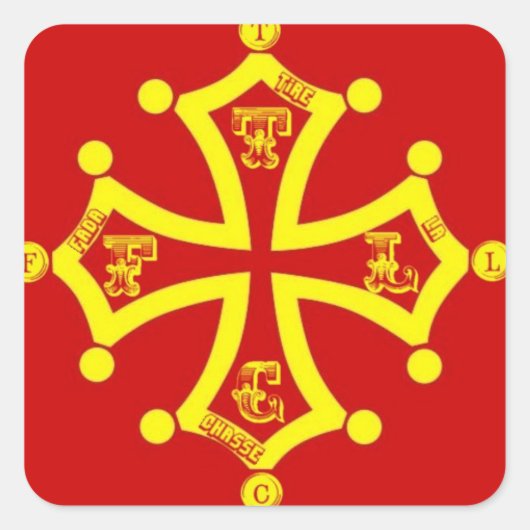 autocollant TLCF Croix OC (Devant)