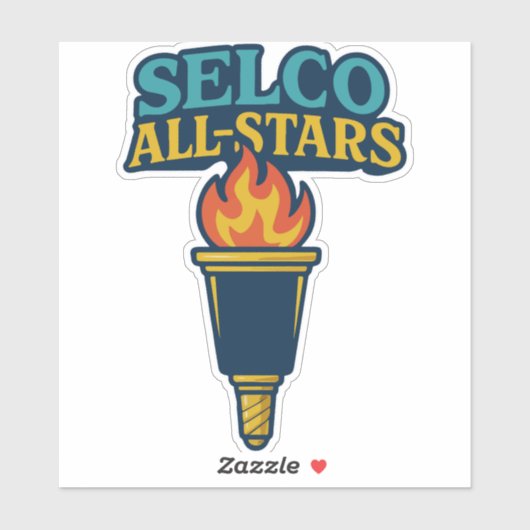 Autocollant Torche (Feuille)