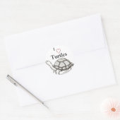 Autocollant tortue (Enveloppe)