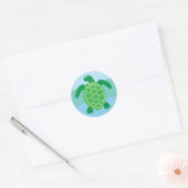 Autocollant Tortue (Enveloppe)