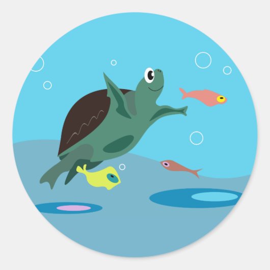 Autocollant Tortue (Devant)