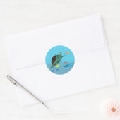 Autocollant Tortue (Enveloppe)