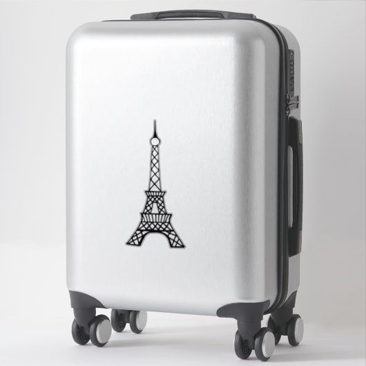Autocollant Tour Eiffel Paris (Sur valise)