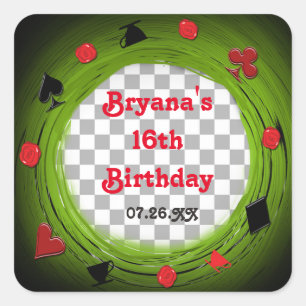 Autocollant tourbillon de la fête du thé déjantée 