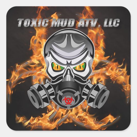 Autocollant toxique (Devant)