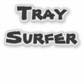 Autocollant Tray Surfer (Devant)