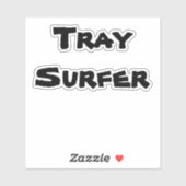 Autocollant Tray Surfer (Feuille)