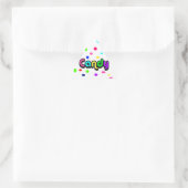 Autocollant triangle-bonbons (Sac)