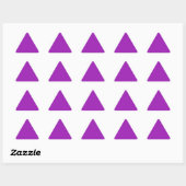 Autocollant Triangle Lavande (Feuille)