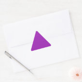 Autocollant Triangle Lavande (Enveloppe)