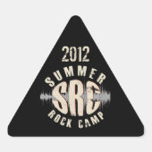 Autocollant triangle SRC 2012 (Devant)