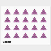autocollant triangulaire (Feuille)