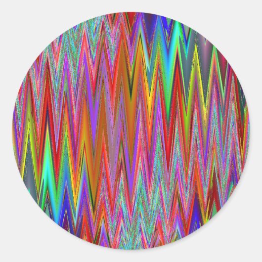 Autocollant Tribal Zigzag (Devant)