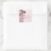 Autocollant Tropical Rose (Sac)