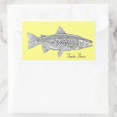 Autocollant "Truite Fario" (Sac)