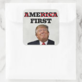 Autocollant Trump (Moi d'abord) (Sac)
