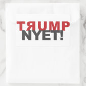 autocollant TRUMP NYET! et autres produits (Sac)