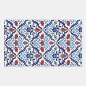 Autocollant turc de rectangle de tuile (Devant)