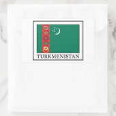 Autocollant Turkménistan (Sac)