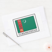 Autocollant Turkménistan (Enveloppe)