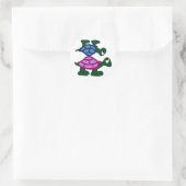 Autocollant Turtlle Piggyback (Sac)