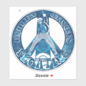 Autocollant UAF Peace Option 1 (Feuille)