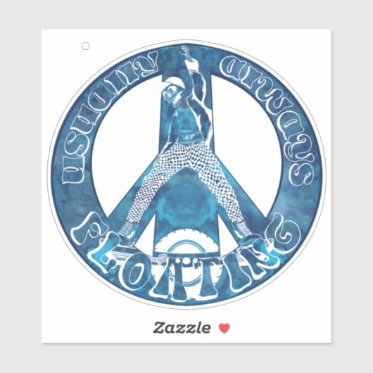 Autocollant UAF Peace Option 1 (Feuille)