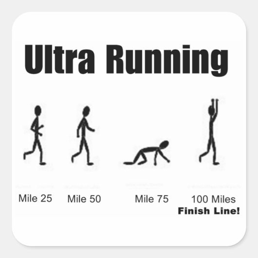 Autocollant « Ultra-Running " (Devant)