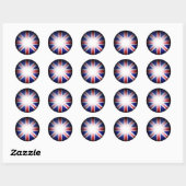 Autocollant Union Jack (Feuille)