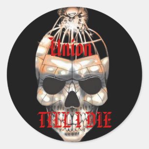 Autocollant Union Till I Die