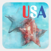 Autocollant USA (Devant)