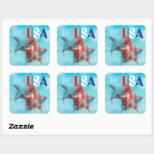 Autocollant USA (Feuille)