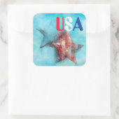 Autocollant USA (Sac)