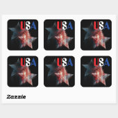 Autocollant USA (Feuille)