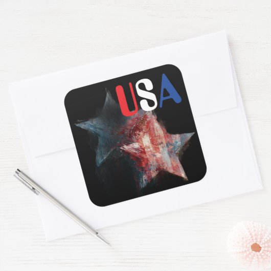 Autocollant USA (Enveloppe)
