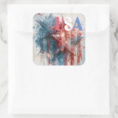 Autocollant USA (Sac)