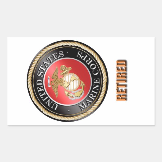 Autocollant USMC (Devant)