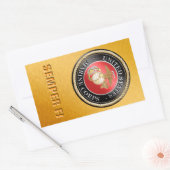 Autocollant USMC Semper Fi (Enveloppe)