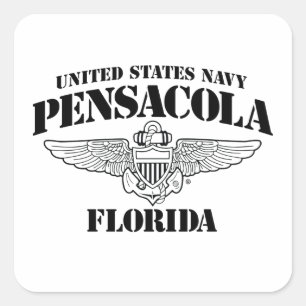 Autocollant USN Pensacola Florida