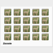 Autocollant Va Voom Alpaca (Feuille)