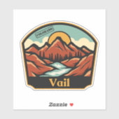 Autocollant Vail, Colorado (Feuille)