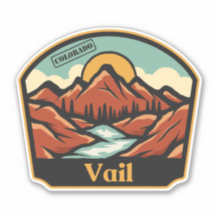 Autocollant Vail, Colorado