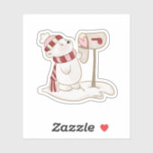 Autocollant Valentine Hello (Feuille)