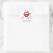 Autocollant Valentine Hot Chocolate Bomb (Sac)