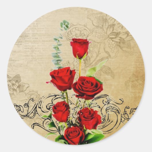 autocollant valentines (Devant)