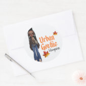 Autocollant vampires gothique urbain 6 (Enveloppe)