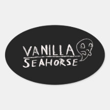 Autocollant Vanilla Seahorse